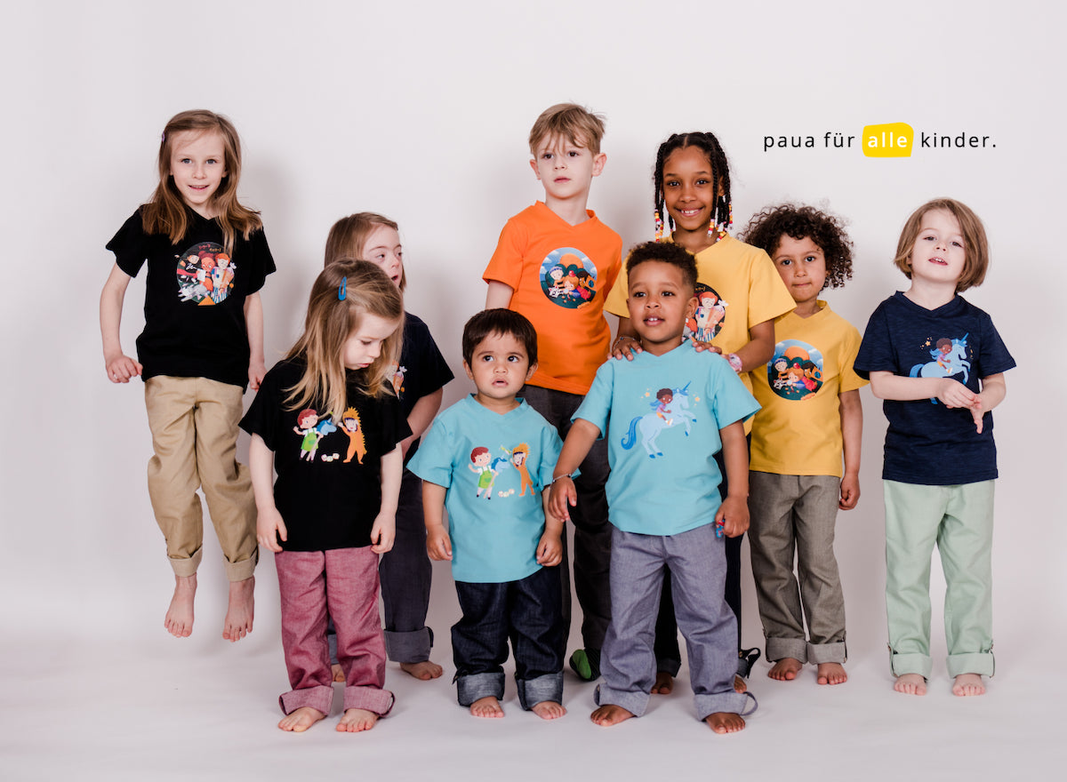 neuen Kinder mit pauakids unisex und inklusiver Kinderkleidung