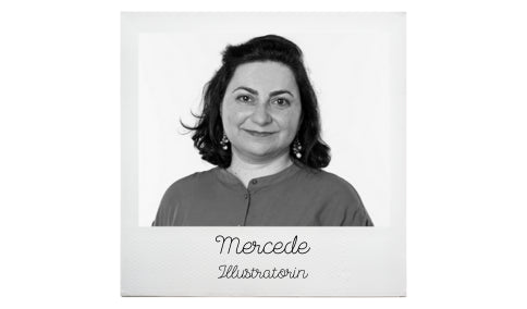Porträt Mercede Ameri Illustratorin