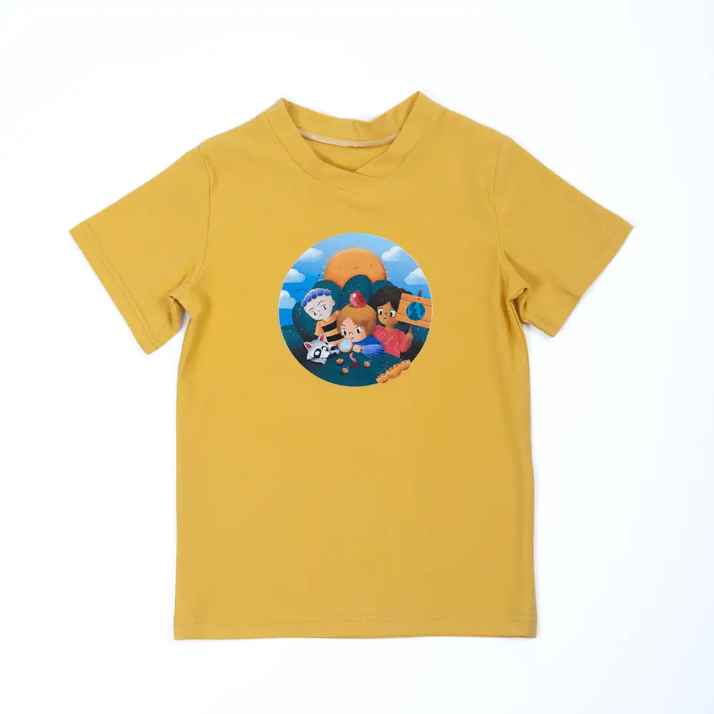 Unisex T-Shirt pauakids Biobaumwolle Kids for nature Print