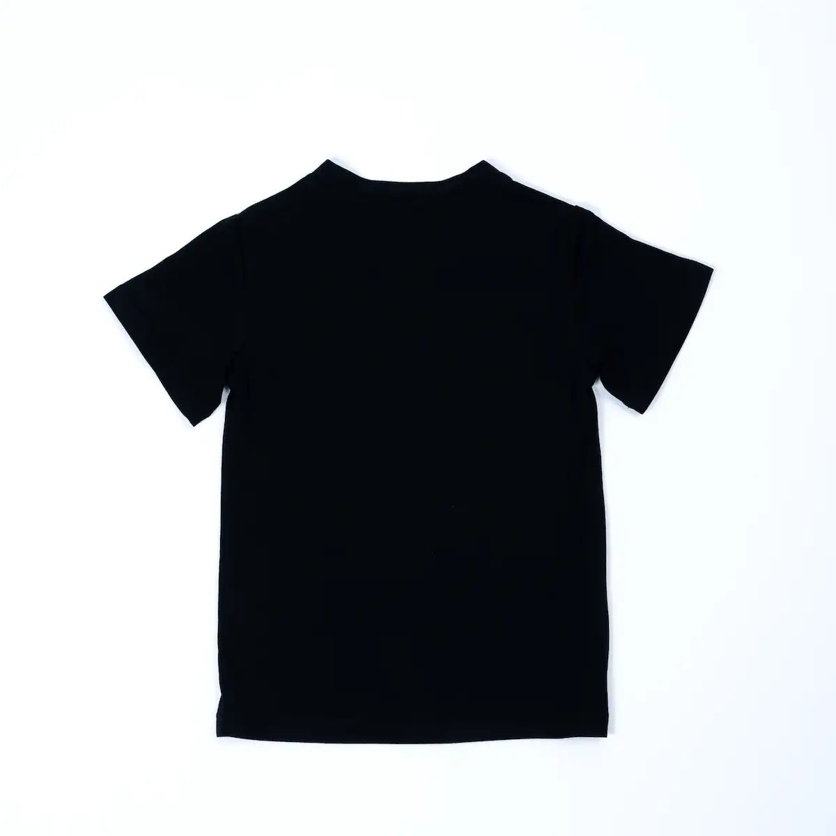 schwarzes Micromodal Shirt von pauakids Rückenansicht